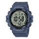 CASIO  AE-1500WH-2AVDF  DIGITAL DIAL BLUE RESIN STRAP  10 YEAR BATTERY D319