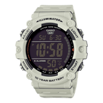 CASIO  AE-1500WH-8B2VDF  DIGITAL DIAL WHITE RESIN STRAP  10 YEAR BATTERY D320