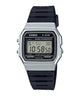 CASIO  F-91WM-7ADF SILVER DIGITAL DIAL BLACK RESIN STRAP  7 YEAR BATTERY D141