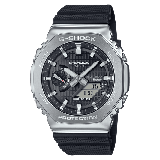 CASIO G-SHOCK GBM-2100-1ADR BLACK ANALOG-DIGITAL DIAL BLACK BIO-BASED RESIN BAND G1581