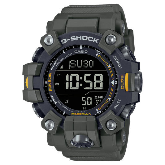 CASIO G-SHOCK GW-9500-3DR DIGITAL DIAL MILITARY GREEN RESIN STRAP MEN'S WATCH G1445