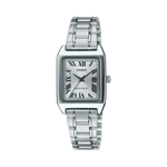 CASIO LTP-V007D-7BUDF SILVER ANALOG DIAL SILVER STAINLESS STEEL BAND WOMEN'S WATCH A2282