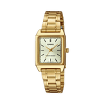 CASIO LTP-V007G-9EUDF GOLD ANALOG DIAL GOLD STAINLESS STEEL BAND WOMEN'S WATCH A2285