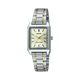CASIO LTP-V007SG-9EUDF GOLD ANALOG DIAL DUAL TONED STAINLESS STEEL BAND WOMEN'S WATCH A2294