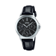 CASIO LTP-V300L-1AUDF BLACK ANALOG DIAL BLACK LEATHER BAND WOMEN'S WATCH A1149