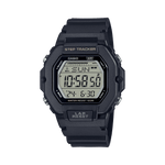 CASIO  LWS-2200H-1AVDF  DIGITAL DIAL BLACK RESIN STRAP  STEP TRACKER D316