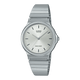 CASIO MQ-24D-7EDF SILVER ANALOG DIAL SILVER STAINLESS STEEL BAND WOMEN'S WATCH A2296