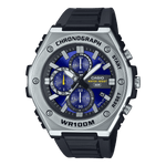 CASIO YOUTH MWA-300H-2AVDF BLUE ANALOG DIAL BLACK  RESIN BAND AD282