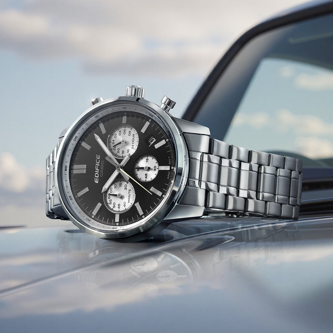 Chronograp watch image from  edifice collection