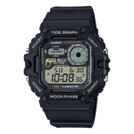 CASIO YOUTH WS-1700H-1AVDF BLACK DIGITAL DIAL BLACK RESIN BAND A2247