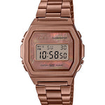 CASIO VINTAGE A1000RG-5EF ROSE GOLD DIGITAL DIAL ROSE GOLD STAINLESS STEEL BAND D197