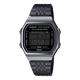 CASIO VINTAGE ABL-100WEGG-1BDF BLACK DIGITAL DIAL BLACK  STAINLESS STEEL  BAND D367