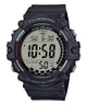 CASIO YOUTH AE-1500WH-1AVDF BLACK DIGITAL DIAL BLACK  RESIN BAND D218