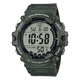 CASIO  AE-1500WHX-3AVDF  DIGITAL DIAL GREEN RESIN STRAP  10 YEAR BATTERY D276