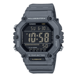 CASIO YOUTH AE-1600H-8BVDF GREY  DIGITAL DIAL GREY  RESIN BAND D387