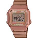 CASIO VINTAGE B650WC-5ADF ROSE GOLD DIGITAL DIAL ROSE GOLD STAINLESS STEEL BAND D200