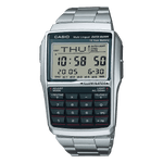 CASIO VINTAGE DBC-32D-1ADF BLACK DIGITAL DIAL SILVER STAINLESS STEEL BAND DB36