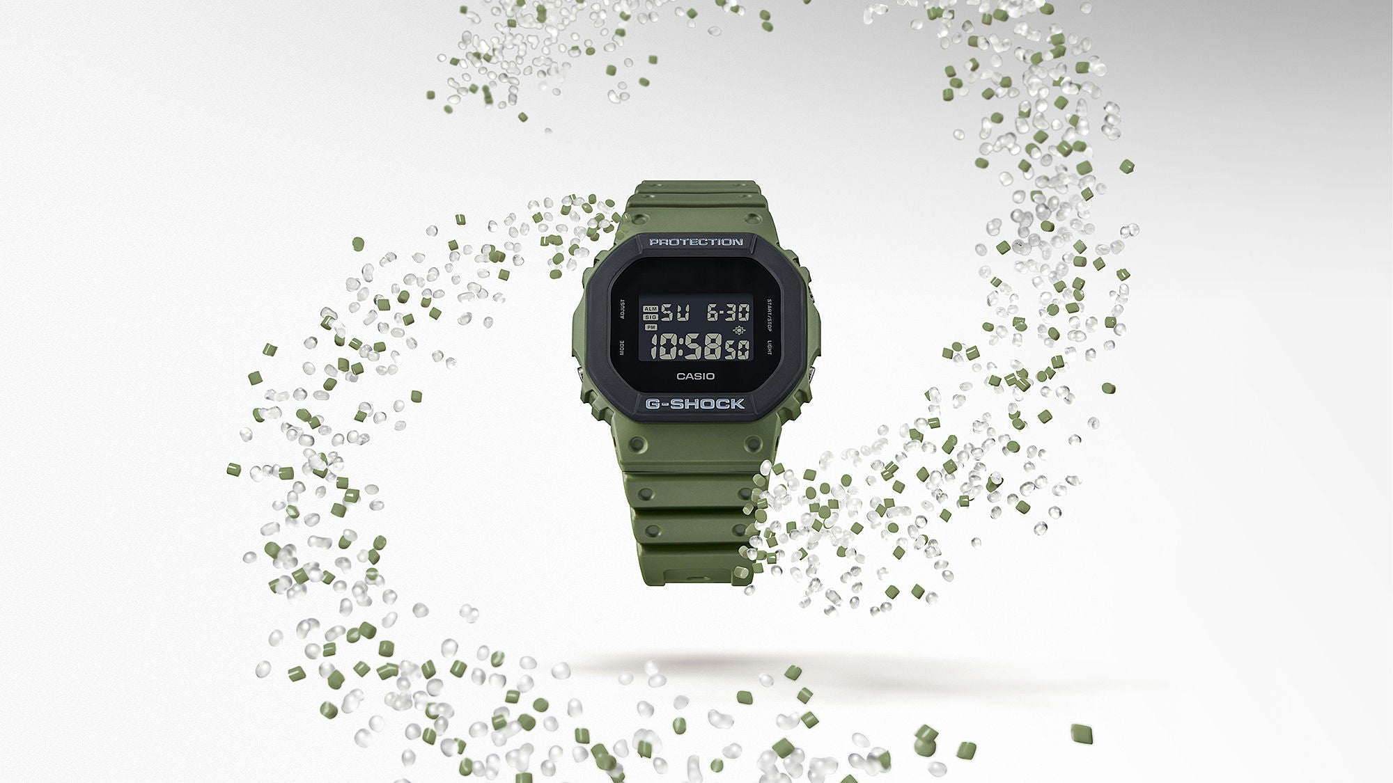 CASIO G-SHOCK DW-5610UU-3DR Green Digital Watch – casiostore