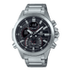 CASIO EDIFICE ECB-30D-1ADF BLACK ANA-DIGI DIAL SILVER STAINLESS STEEL BAND MEN'S WATCH EX545