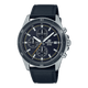 CASIO EDIFICE EFR-526L-2CVUDF BLUE ANALOG DIAL BLUE LEATHER STRAP MEN'S WATCH CHRONOGRAPH 100M WATER RESISTANT
