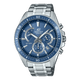 CASIO EDIFICE EFR-552D-2AVUDF GRAYISH BLUE ANALOG DIAL SILVER STAINLESS STEEL STRAP MEN'S WATCH CHRONOGRAPH 100M WATER RESISTANT