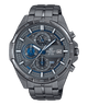 CASIO EDIFICE EFR-556GY-1AVUDF GRAY ANALOG DIAL GRAY ION PLATED STAINLESS STEEL STRAP MEN'S WATCH CHRONOGRAPH 100M WATER RESISTANT