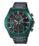 CASIO EDIFICE EFR-571DC-1AVUDF BLACK ANALOG DIAL BLACK STAINLESS STEEL STRAP MEN'S WATCH CHRONOGRAPH 100M WATER RESISTANT