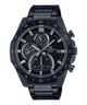 CASIO EDIFICE EFR-571MDC-1AVUDF BLACK ANALOG DIAL BLACK STAINLESS STEEL STRAP MEN'S WATCH CHRONOGRAPH 100M WATER RESISTANT
