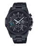 CASIO EDIFICE EFR-S567DC-1AVUDF BLACK ANALOG DIAL BLACK STAINLESS STEEL STRAP MEN'S WATCH SLIM CASE SAPPHIRE GLASS