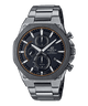CASIO EDIFICE EFS-S570DC-1AUDF GRAY ANALOG DIAL GRAY ION PLATED STAINLESS STEEL STRAP MEN'S WATCH SOLAR POWERED SAPPHIRE GLASS
