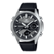 CASIO EDIFICE EFV-C120L-8ADF BLACK ANA-DIGI DIAL BLACK LEATHER BAND MEN'S WATCH ED627