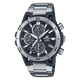 CASIO EDIFICE EQS-960D-1AVUDF SILVER ANALOG DIAL SILVER STAINLESS STEEL BAND MEN'S WATCH ED628