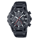 CASIO EDIFICE EQS-960DC-1AVUDF BLACK ANALOG DIAL BLACK STAINLESS STEEL BAND MEN'S WATCH ED629