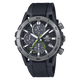 CASIO EDIFICE EQS-960PB-1AVUDF BLACK ANALOG DIAL BLACK RESIN STRAP MEN'S WATCH ED630