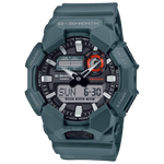 CASIO G-SHOCK GA-010-2ADR BLACK  ANALOG-DIGITAL DIAL GREEN BIO-BASED RESIN BAND G1602