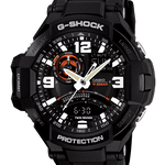 CASIO G-SHOCK GA-1000-1ADR BLACK ANA-DIGI DIAL BLACK RESIN STRAP MEN'S WATCH G435