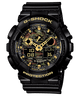 CASIO G-SHOCK GA-100CF-1A9DR BLACK CAMOUFLAGE ANA-DIGI DIAL BLACK RESIN STRAP MEN'S WATCH G519