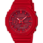 CASIO G-SHOCK GA-2100-4ADR RED ANA-DIGI DIAL RED RESIN STRAP MEN'S WATCH G988