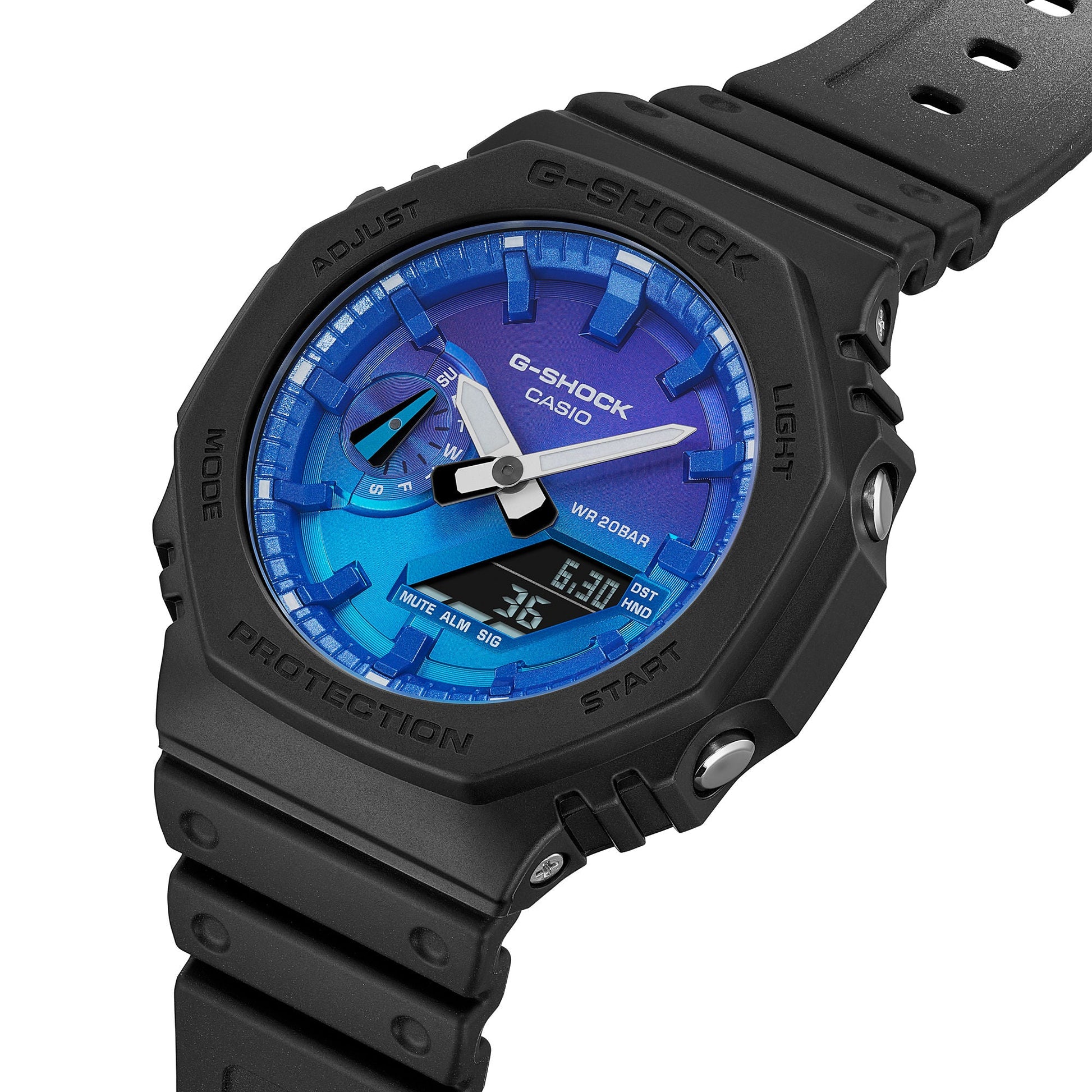 G-SHOCK  GA-2100FL-1A Men's Bhawar Sales Corporation