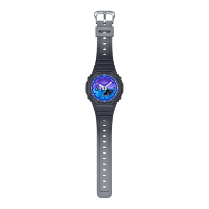 G-SHOCK  GA-2100FL-1A Men's Bhawar Sales Corporation