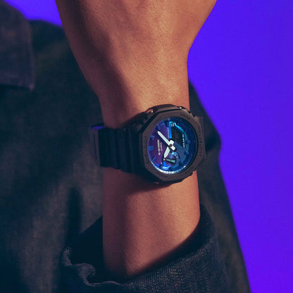 G-SHOCK  GA-2100FL-1A Men's Bhawar Sales Corporation