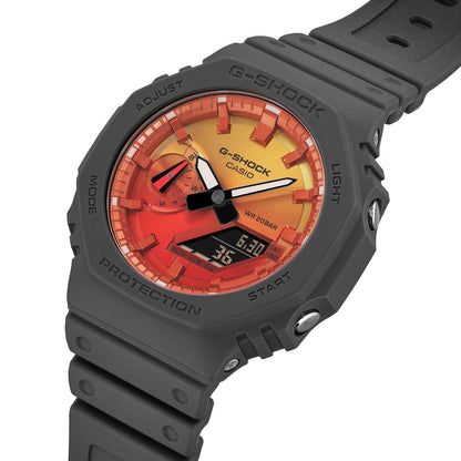 G-SHOCK  GA-2100FL-8A Men's Bhawar Sales Corporation