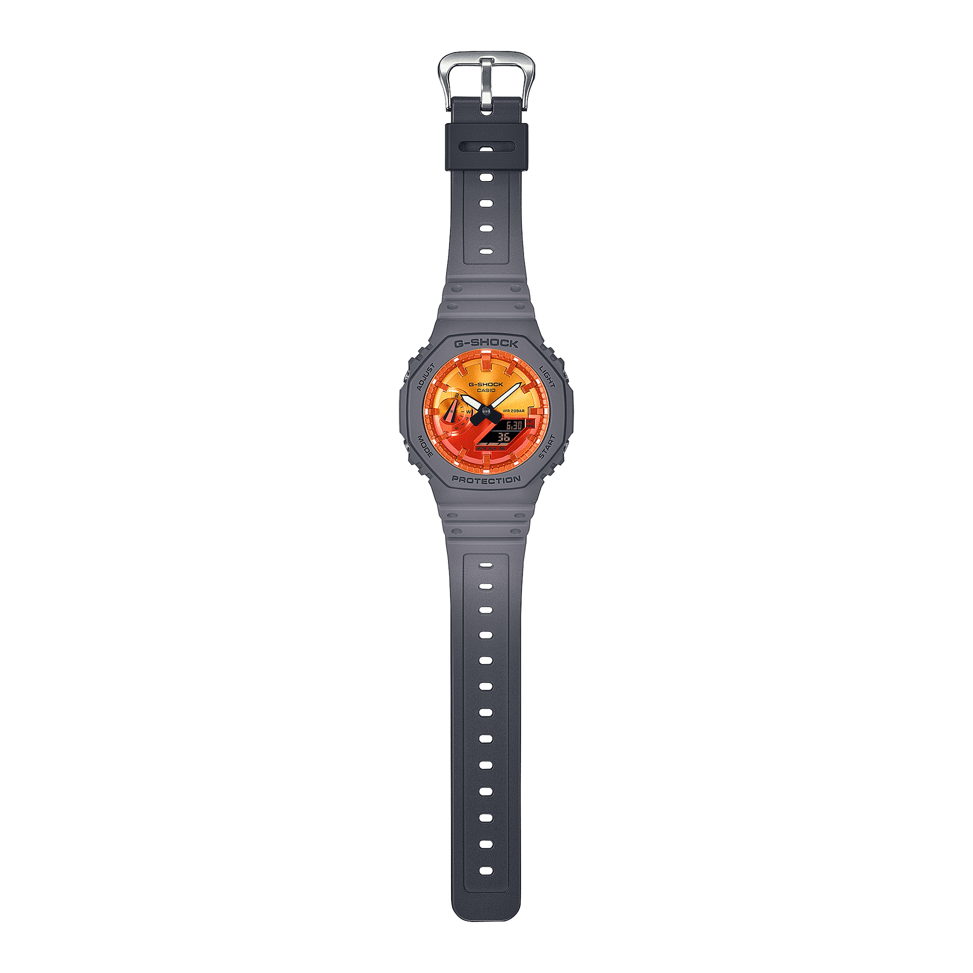 G-SHOCK  GA-2100FL-8A Men's Bhawar Sales Corporation