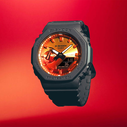G-SHOCK  GA-2100FL-8A Men's Bhawar Sales Corporation