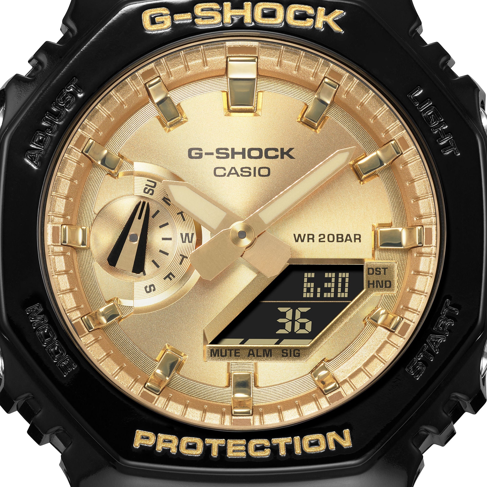CASIO G-SHOCK GA-2100GB-1ADR Gold Ana-Digi Mens Watch – casiostore