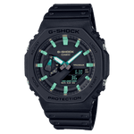 CASIO G-SHOCK GA-2100RC-1ADR BLACK-RUSTED ANA-DIGI DIAL BLACK RESIN STRAP MEN'S WATCH G1388