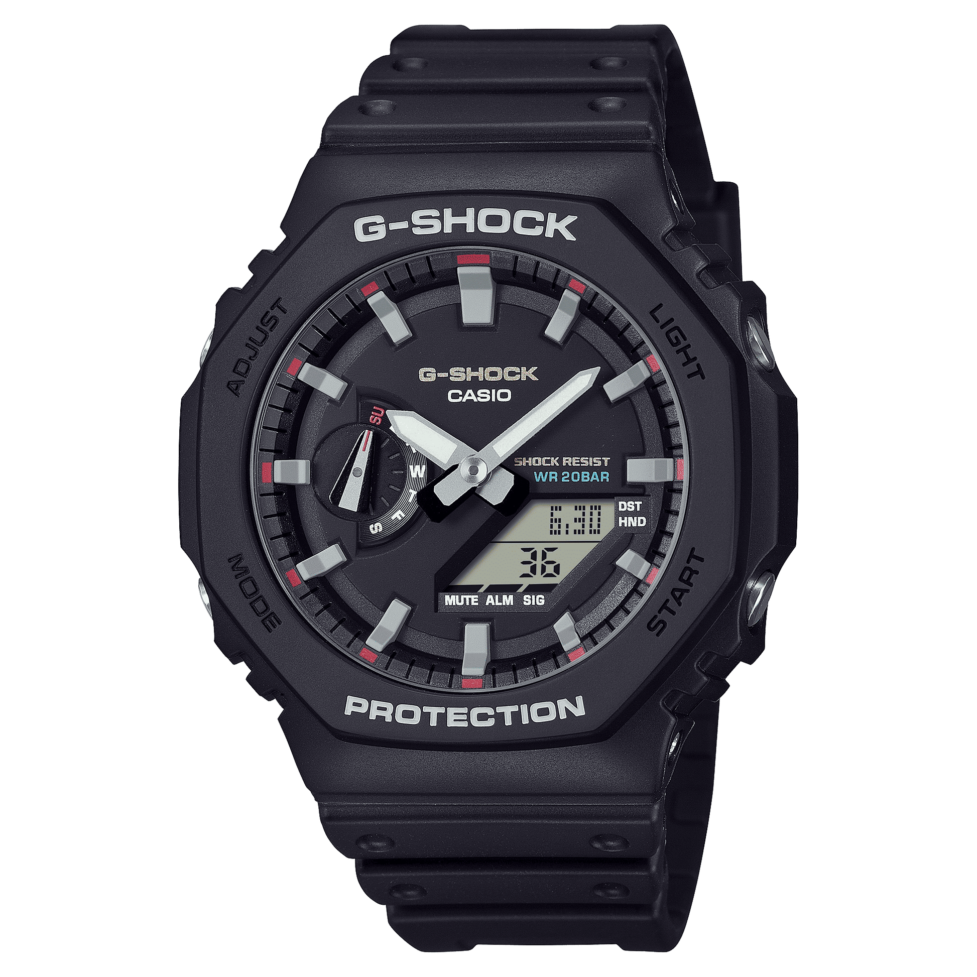 Ga 2100 Casio G Shock Watches Lowest Price CASIO G-SHOCK GA-2100RL-1ADR BLACK ANALOG-DIGITAL DIAL BLACK BIO