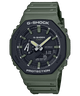 CASIO G-SHOCK GA-2110SU-3ADR BLACK-GREEN ANA-DIGI DIAL GREEN RESIN STRAP MEN'S WATCH G1065