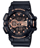 CASIO G-SHOCK GA-400GB-1A4DR BLACK-GOLD ANA-DIGI DIAL BLACK RESIN STRAP MEN'S WATCH G650