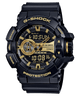 CASIO G-SHOCK GA-400GB-1A9DR BLACK-GOLD ANA-DIGI DIAL BLACK RESIN STRAP MEN'S WATCH G651
